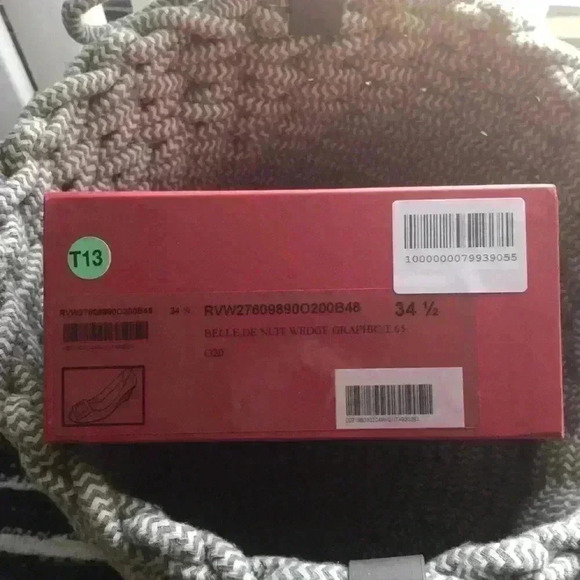 Roger Vivier Belle De Nuit Wedge Graphic T.65 O20 - Picture 7 of 9